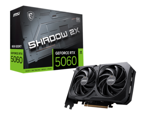 MSI GeForce RTX 5060 8G SHADOW 2X OC NVIDIA 8 GB GDDR7
