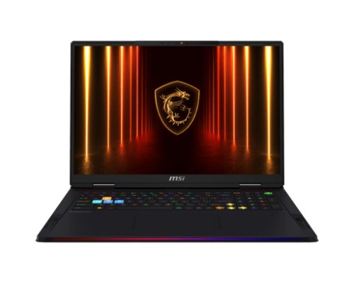 MSI Raider 18 HX AI A2XWJG-243AU Intel Core Ultra 9 285HX Laptop 45.7 cm (18") UHD+ 64 GB DDR5-SDRAM 4 TB SSD NVIDIA GeForce RTX 5090 Wi-Fi 7 (802.11be) Windows 11 Pro Black