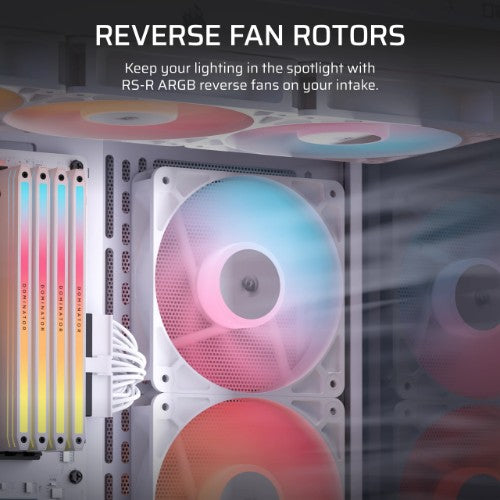 Corsair RS120-R ARGB Computer case Fan 12 cm White 3 pc(s)