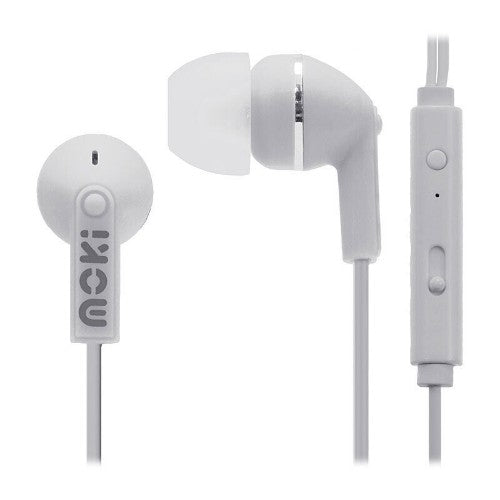 Moki ACC-HCBMW Headset Wired In-ear Calls/Music White