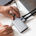 Cygnett Unite WorkMate 6-in-1 USB-C Hub (Dual HDMI)