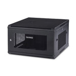 CyberPower CR6U61001 rack cabinet 6U Wall mounted rack Black