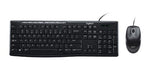 Logitech 920-002693 keyboard Mouse included USB English Black