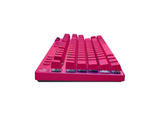 Logitech G 920-012426 keyboard Gaming RF Wireless + Bluetooth QWERTY English Magenta