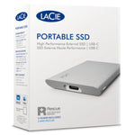 LaCie STKS2000400 external solid state drive 2 TB Silver