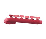 Logitech 920-010579 keyboard Universal Bluetooth English Burgundy, Pink, Rose