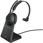 Jabra Evolve2 65 USB-A Black MS Chrg stand Mono