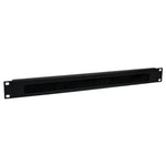 StarTech.com 1U High-density Brush Strip Cable Management Panel, Sturdy Steel Horizontal Data Centre Cable Organizer