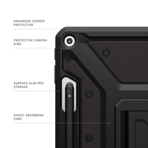 Urban Armor Gear 324020114040 tablet case 30.5 cm (12") Cover Black