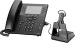 HP Poly Poly Voyager 4245-M Office Headset +USB-A to Micro USB Cable