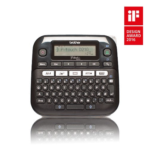 Brother PT-D210 label printer Thermal transfer 180 x 180 DPI 20 mm/sec QWERTY