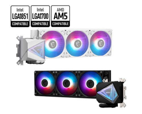 MSI MAG Coreliquid I360 WHITE Processor All-in-one liquid cooler 12 cm 1 pc(s)