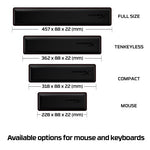 HyperX Wrist Rest - Keyboard - Full Size