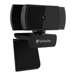 Verbatim 66631 webcam 2 MP 1920 x 1080 pixels USB 2.0 Black