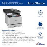 Brother MFC-L8930CDW Business Color Laser All-in-One Printer
