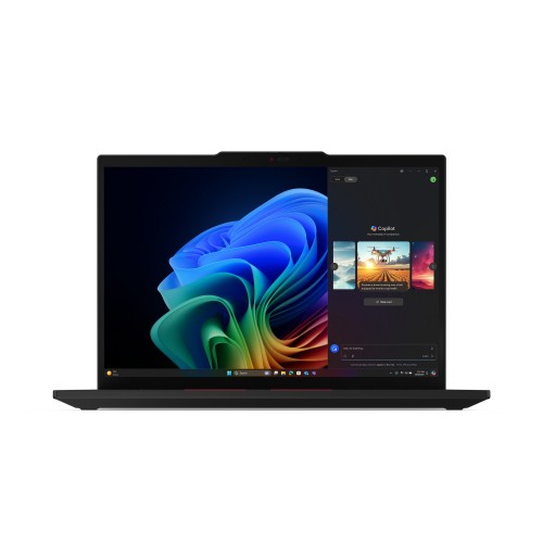 Lenovo ThinkPad T14 Gen 6 (AMD) Copilot+ PC AMD Ryzen AI 7 PRO 350 Laptop 35.6 cm (14") Touchscreen WUXGA 32 GB DDR5-SDRAM 512 GB SSD Wi-Fi 7 (802.11be) Windows 11 Pro Black