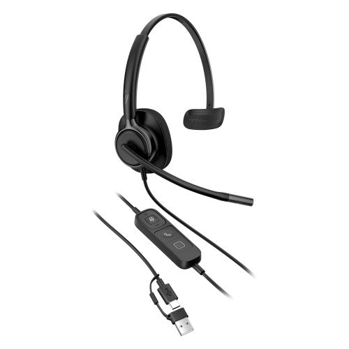 HP Poly Mission 415 Monaural USB Wired Headset Classic