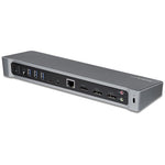 StarTech.com 4K USB-C Dock, Triple UHD 4K Monitor Docking Station, Mac & Windows, USB C to HDMI & DisplayPort, 100W Power Delivery, 5x USB 5Gbps Hub - TAA