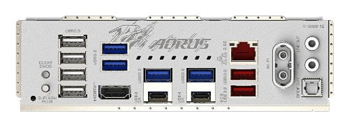 GIGABYTE X870M AORUS ELITE WIFI7 ICE Motherboard - Supports AMD Ryzen 9000 CPUs, 14+2+2 Phases Digital VRM, up to 8200Hz DDR5 (O.C), 1xPCIe 5.0 + 1xPCIe 4.0, Wi-Fi 7, 2.5 GbE LAN, USB 4