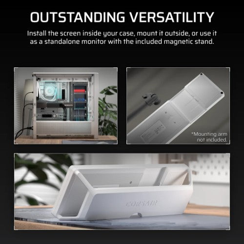 Corsair XENEON EDGE computer monitor 36.8 cm (14.5") 2560 x 720 pixels LCD Touchscreen White
