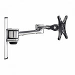 Atdec AF-AT-W-P monitor mount / stand Black, Silver