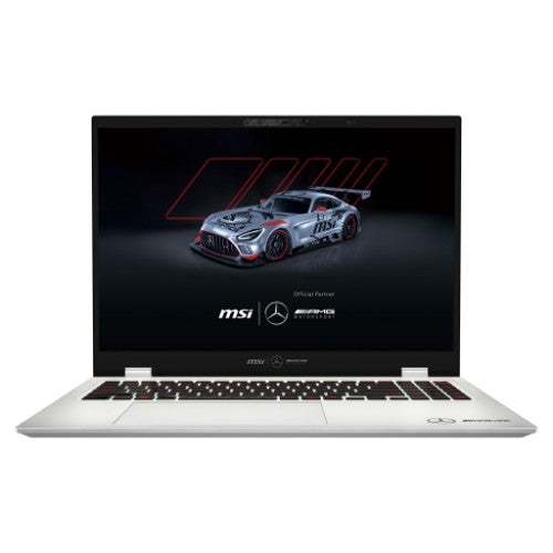 MSI PRESTIGE 16 AI+ MERCEDESAMG B2VMG-086AU laptop Intel Core Ultra 9 288V 40.6 cm (16") Quad HD+ 32 GB LPDDR5x-SDRAM 2 TB SSD Wi-Fi 7 (802.11be) Windows 11 Pro Silver