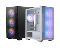 MSI MAG Forge M100R Midi Tower Black, Transparent
