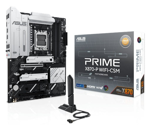 ASUS PRIME X870-P WIFI-CSM motherboard AMD X870 Socket AM5 ATX