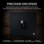 Corsair MM PRO Control Medium Esports-Tuned Cloth Mouse Pad - Black