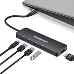 Simplecom CH545 laptop dock/port replicator Wired USB 3.2 Gen 1 (3.1 Gen 1) Type-C Black