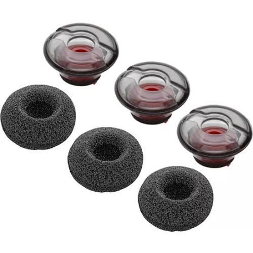 HP Poly Voyager 5200 Medium Eartips and Foam Covers (3 Pieces)