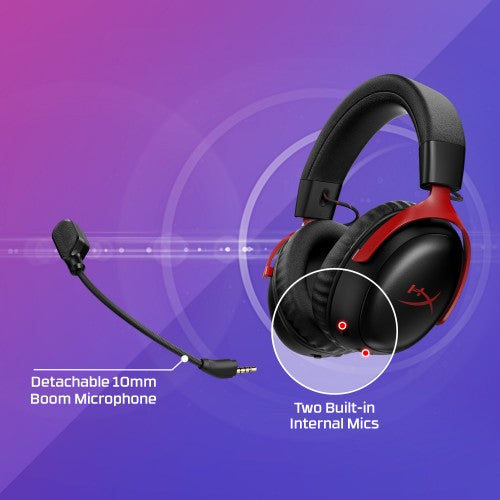 HyperX Cloud III S Wireless - Gaming Headset (Black)