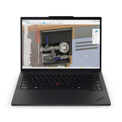 Lenovo ThinkPad P14s Gen 6 (AMD) Copilot + PC Copilot+ PC AMD Ryzen AI 9 HX PRO 370 Mobile workstation 35.6 cm (14") WUXGA 64 GB DDR5-SDRAM 1 TB SSD Wi-Fi 7 (802.11be) Windows 11 Pro English Black