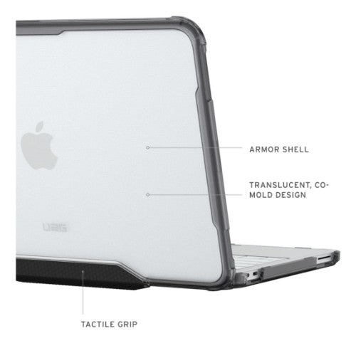 Urban Armor Gear 134013114343 laptop case 33 cm (13") Cover Grey, Translucent