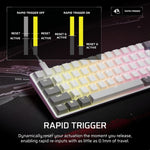 Corsair CLIPPER PRO MINI 60 keyboard Gaming USB QWERTY US English White