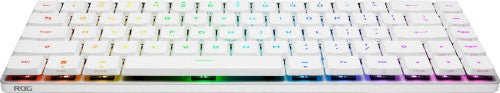 ASUS ROG Falchion RX Low Profile keyboard Gaming USB + RF Wireless + Bluetooth White