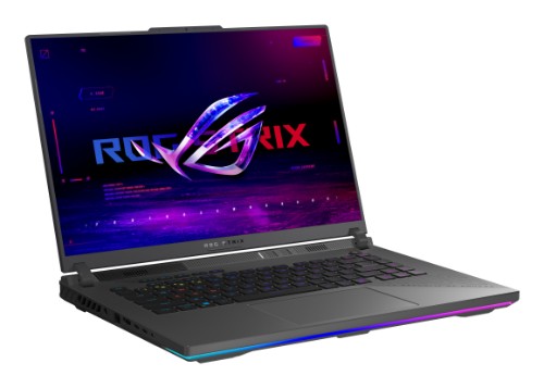 ASUS ROG Strix G16 G614PM-RV065W laptop AMD Ryzen™ 9 8940HX 40.6 cm (16") WUXGA 16 GB DDR5-SDRAM 1 TB SSD NVIDIA GeForce RTX 5060 Wi-Fi 6E (802.11ax) Windows 11 Home Black, Grey