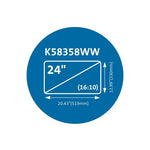 Kensington MagPro Magnetic Privacy Screen Filter for Monitors 24” (16:10)