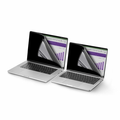 StarTech.com 13.3-inch Flip-Over Laptop Privacy Screen for MacBook Pro, Anti-Glare and Blue Light Reduction Privacy Filter, Screen Protector with +/- 30 Deg. View Angle