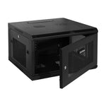 CyberPower CR6U61001 rack cabinet 6U Wall mounted rack Black