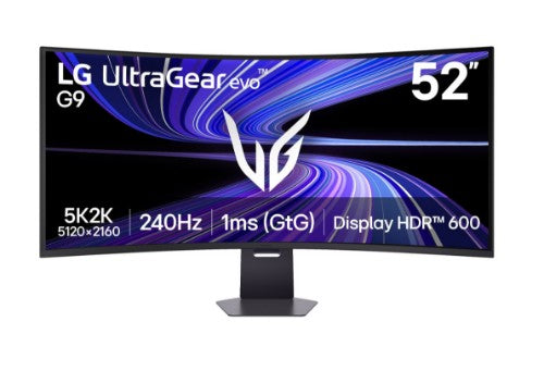 LG 52G930B-B computer monitor 131.1 cm (51.6") 5120 x 2160 pixels UltraWide 5K HD LCD Black
