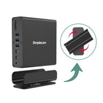Simplecom CHT815 notebook dock/port replicator Wired Black