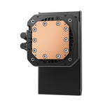 DeepCool LT360 VISION ARGB Processor Liquid cooling kit 12 cm Black 1 pc(s)
