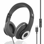 Verbatim Classic Headset with USB-C Headphones Wired Head-band Calls/Music USB Type-C Black