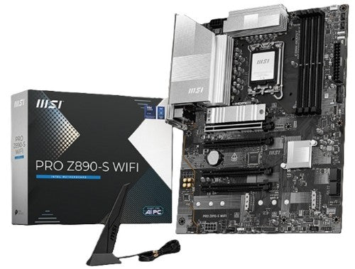 MSI PRO Z890-S WIFI motherboard Intel Z890 LGA 1851 (Socket V1) ATX