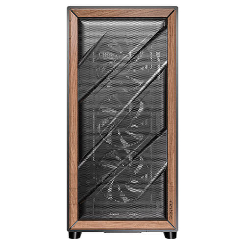 Antec FLUX SE Midi Tower Black, Wood