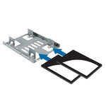 StarTech.com Dual 2.5" to 3.5" HDD Bracket for SATA Hard Drives - 2 Drive 2.5" to 3.5" Bracket for Mounting Bay - TAA