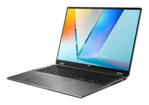 ASUS Vivobook 16 Flip TP3607SA-SI704X Copilot+ PC Intel Core Ultra 7 258V Hybrid (2-in-1) 40.6 cm (16") Touchscreen WUXGA 32 GB LPDDR5x-SDRAM 1 TB SSD Wi-Fi 7 (802.11be) Windows 11 Pro Black, Grey