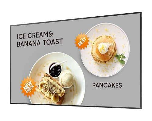 Samsung LH32QMCEBGCXUE Digital signage flat panel 81.3 cm (32") LCD Wi-Fi 400 cd/m² Black Tizen 7.0