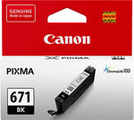 Canon CLI-671BK ink cartridge 1 pc(s) Original Standard Yield Black